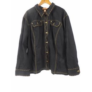 Liz & Me Signature Denim Jacket Size 5X #2121